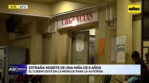 Video: Extraña muerte de una niña de 8 años  - ABC Noticias - ABC Color
