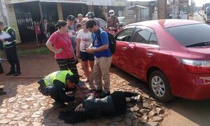 Accidente de tránsito deja una lesionada en Franco