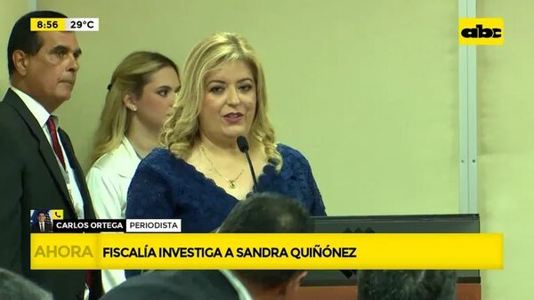 Video: Fiscalía investigará a Sandra Quiñónez - ABC Noticias - ABC Color