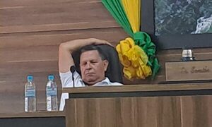 Otro concejal que duerme en plena reunión
