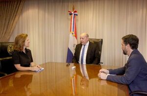 Presidente de la CSJ mantuvo audiencia con representantes del Banco Mundial