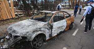 La Nación / Estiman 1.100 desaparecidos por incendios en Hawái