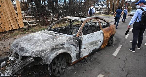 La Nación / Estiman 1.100 desaparecidos por incendios en Hawái