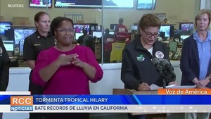 La tormenta tropical Hilary bate récords de lluvia en California