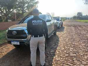 Delitos económicos incautó una camioneta en Hohenau