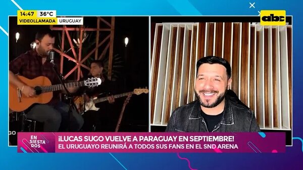 Video: ¡Lucas Sugo vuelve a Paraguay en septiembre! - Ensiestados - ABC Color