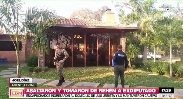 Malvivientes esperaban un millonario golpe en casa de Luis Urbieta: movilizaron un inhibidor de señal - Megacadena — Últimas Noticias de Paraguay