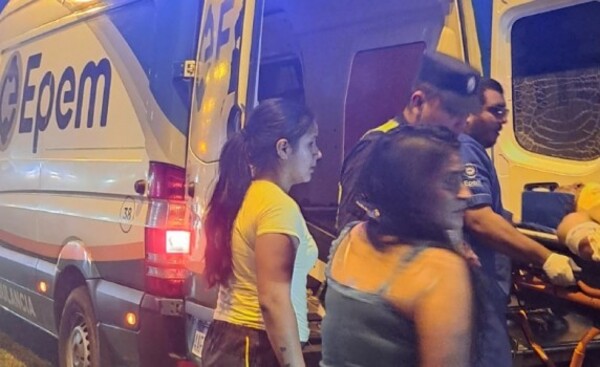Accidente rutero deja a un peatón lesionado