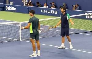 [VIDEO] Sebastián Yatra sorprende como tenista en el US Open