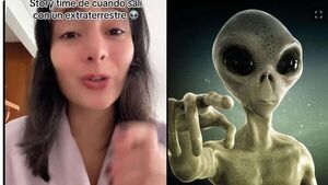 Famosa tiktoker asegura que tuvo un novio ‘extraterrestre’