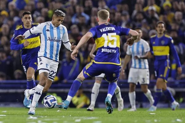 Boca y Racing igualan y dejan todo para el desquite en los cuartos de la Libertadores - Fútbol Internacional - ABC Color