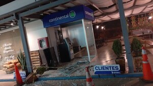 Otra vez intentan robar un cajero automático pero se alzan con G. 500.000 de un surtidor - trece