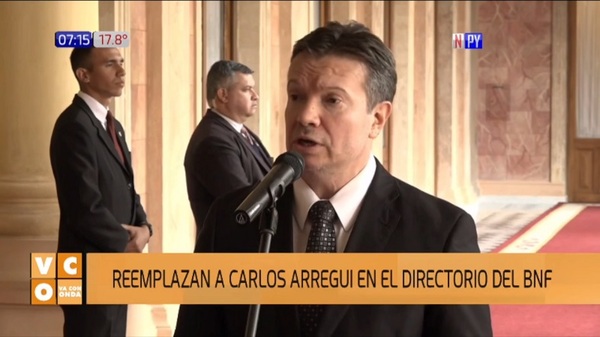 Arregui es destituido del directorio del BNF - Noticias Paraguay