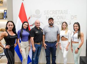 Ministro de Deportes promete apoyo al fisicoculturismo paraguayo - .::Agencia IP::.
