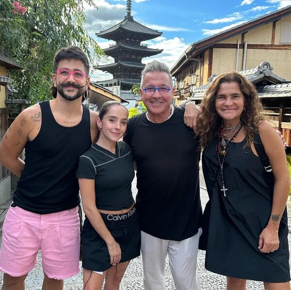 Los Montaner viven días mágicos en Japón - Gente - ABC Color