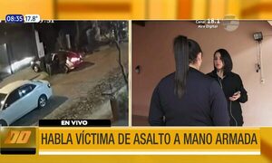 Lambaré: Habla víctima de asalto a mano armada | Telefuturo