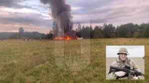 Testigo habló del accidente aéreo donde aparentemente murió el líder del Grupo de Wagner