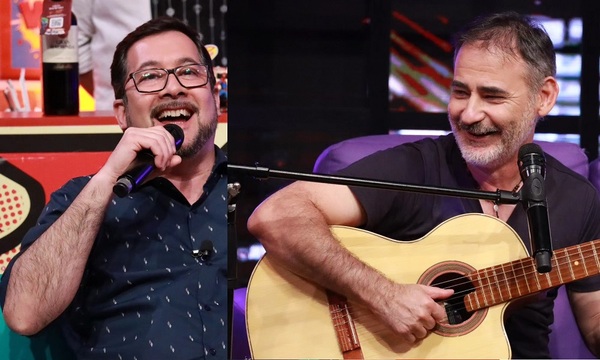 Albert Benítez cantó a dúo con Fito Cabral | Telefuturo