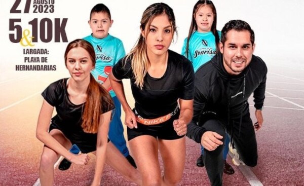 Invitan a evento "Corriendo por una Sonrisa", en playa de Hernandarias