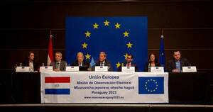 La Nación / Autoridades nacionales debatieron sobre las recomendaciones de la MOE UE
