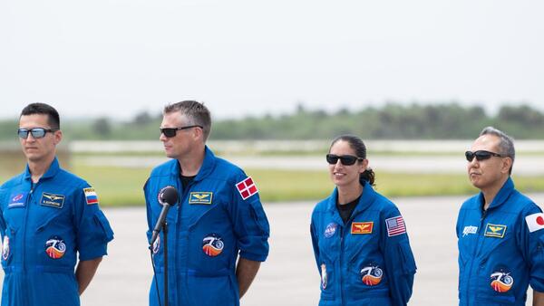 Todo listo para la séptima misión tripulada de la NASA a la Estación Espacial