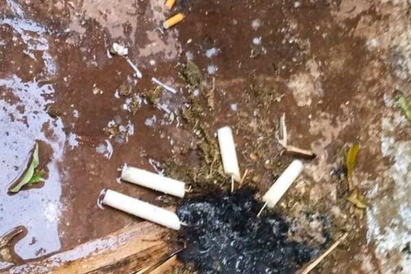 Hicieron macumba en el club teniente Nicasio Insaurralde