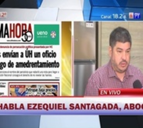 Abogado dice que oficios a ÚH y ABC son amedrentamientos - Paraguay.com