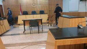 Por amenaza de bomba evacuan Palacio de Justicia en Caacupé