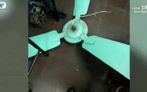 El ventilador de un colegio se desprende y cae sobre alumno de 8 años en Asunción – Prensa 5