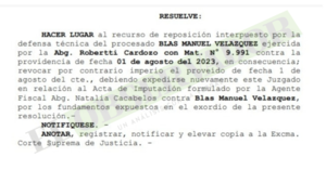 Revocan admisión de imputación al exsíndico de quiebras
