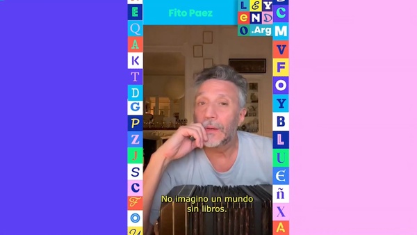 Páez, Piñeiro, Lanzani y otros 197 famosos piden "poner de moda los libros" en Argentina - MarketData