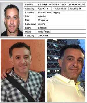 Detuvieron a Federico Santoro, supuesto integrante de la gavilla de Marset - El Trueno
