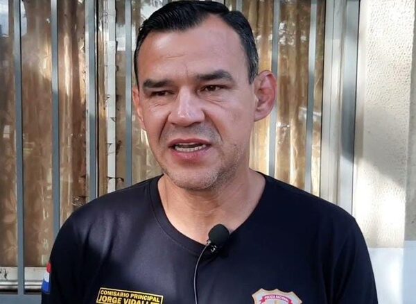 Comisario Jorge Vidallet nuevo jefe de Investigaciones del Alto Paraná