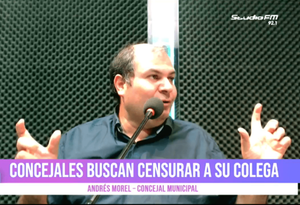 ANDRÉS MOREL: “QUE HAGAN REGLAMENTOS, QUE ME MANDEN PRESO, YO SOY UN LIBRE PENSADOR”.