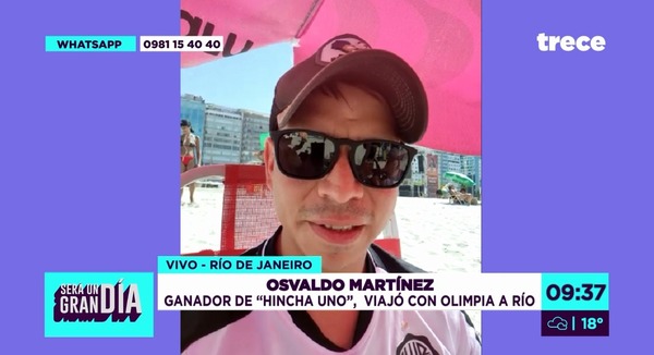 Hincha franjeado suspendió festejo de aniversario de boda para viajar a Brasil - trece