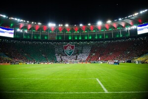 Mosaico con 42.000 cartulinas: El recibimiento que prepara Fluminense