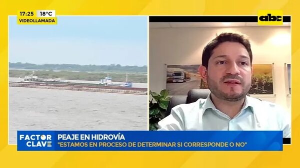Peaje en hidrovía: Canciller anunció que Argentina suspendería cobro - Factor Clave - ABC Color