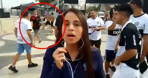 ¡En vivo, captan robo en la previa de Fluminense-Olimpia!