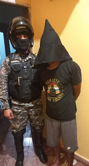 Lince incauta cocaína de un joven en San Lorenzo