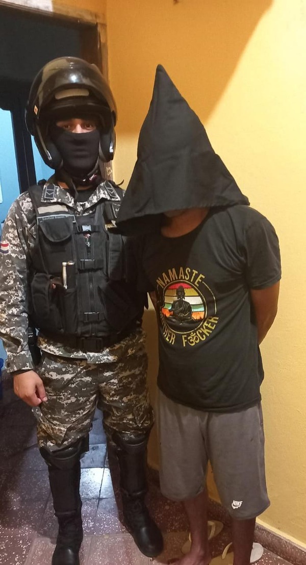 Lince incauta cocaína de un joven en San Lorenzo