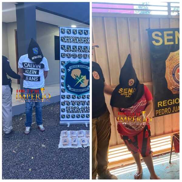 Detenidos en operativos de la Senad y Antinarcóticos fueron imputados - Radio Imperio 106.7 FM