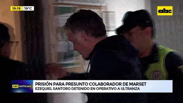 Video: prisión para presunto colaborador de Sebastián Marset - ABC Noticias - ABC Color