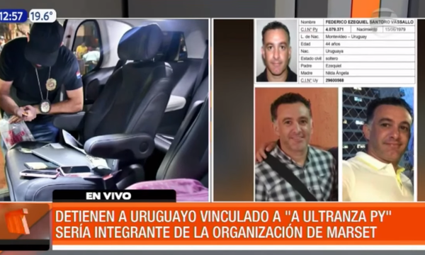 Detienen a uruguayo vinculado a ''A Ultranza PY' | Telefuturo