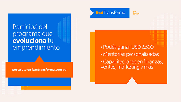 Itaú Transforma, el programa que busca potenciar a pequeños y medianos emprendimientos