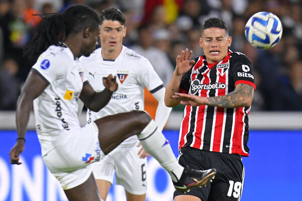 Versus / Liga de Quito pega primero ante Sao Paulo en cuartos de la Sudamericana
