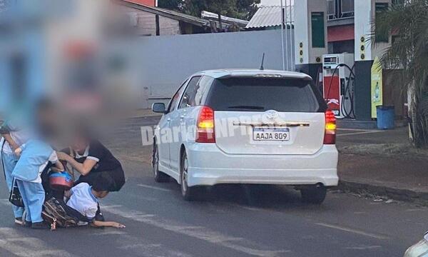 Ignoró cruce peatonal y rozó a estudiantes: niño de Próvolo se salvó de ser arrollado – Diario TNPRESS