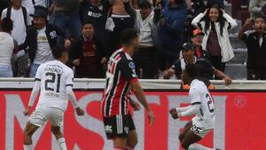 Liga de Quito gana, pero Lucas Moura deja abierta la llave