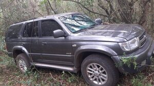 Hallan camioneta que habría sido utilizada en dos intentos de robo de cajeros
