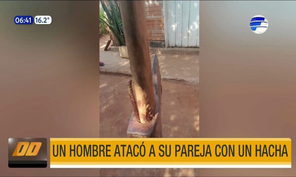 Yaguarón: Atacó a su pareja con un hacha y la dejó gravemente herida | Telefuturo