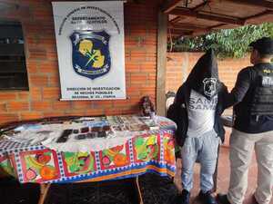 Detienen a presunto microtraficante en Bella Vista